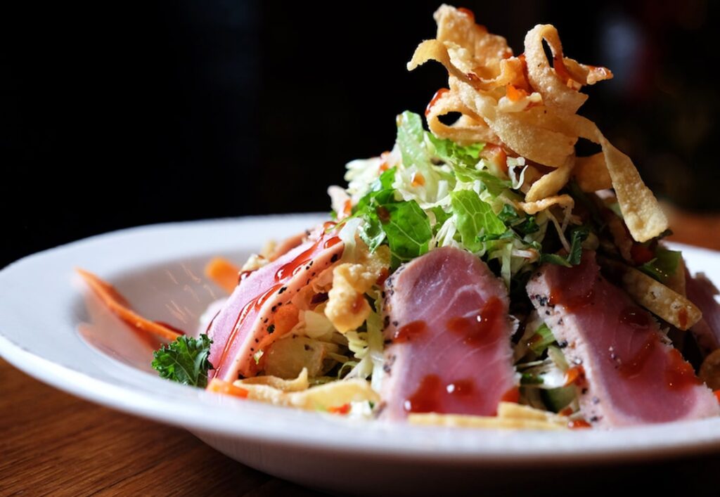 Jason Aldean's Ahi Tuna Salad
